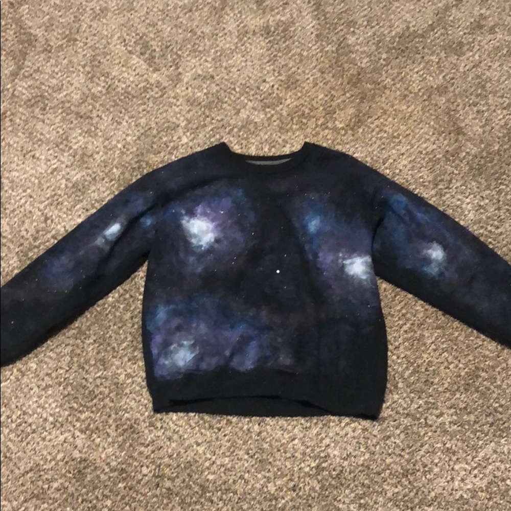 galaxy sweatshirt